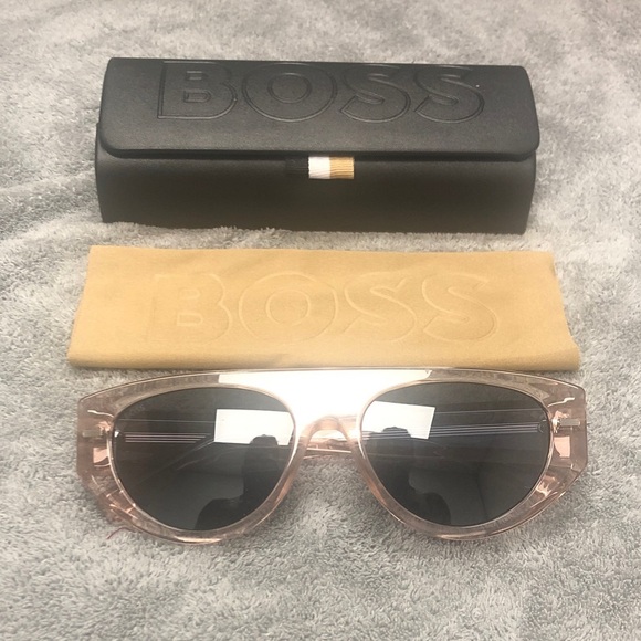 Boss Pink Full Rim Sunglasses - Picture 1 of 5